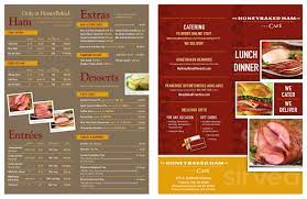 Menu for honey baked ham company. The Honey Baked Ham Company Menu In Bellevue Washington