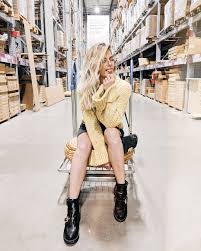 Fun Fact Went To Ikea For A Couple Of Things Everything Was Sold Out Only Left With This Pouf Aesthetic Clothes Photoshoot Inspiration Fashion Photoshoot
