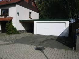 Carport mit gerateraum selbst de. Garagen Carport Kombination Als Fertiggarage