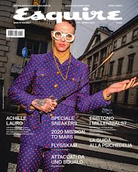 Listen now only on spotify: Achille Lauro Covers Esquire Italia April 2020 By Bruce Gilden Fashionotography