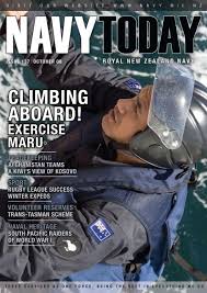 I told him that two's company and three's a crowd. Climbing Aboard Royal New Zealand Navy
