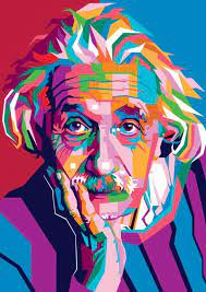 Albert Einstein By Vinartvin On Deviantart Pop Art Portraits Albert Einstein Amazing Art Painting