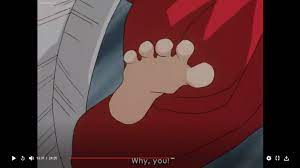 What nice feet you have, Lord Inuyasha : r/inuyasha