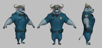 Bogo Disney S Zootopia 2d Design By Cory Loftis Artstation Bogo Brandon Lawless Clothed Cartoon Character Design Zootopia Design Zootopia Characters