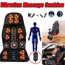 multifunctional pad back massager car chair body massage heat mat seat cover cushion neck pain lumbar support chair cover aliexpress