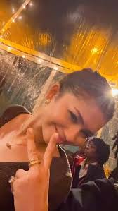 I love this for her, just having a good time with her cousins and them.