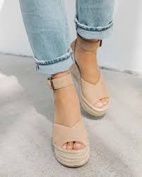 Positano Platform Wedge Ash 5 In 2019 Womens Shoes