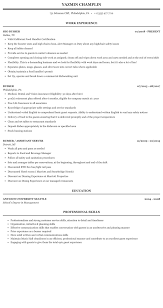 busser resume sample mintresume