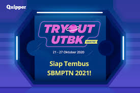 Try out terus disesuaikan dengan prediksi dan rekomendasi soal dari ltmpt. Tryout Gratis Utbk Sbmptn Untuk Pejuang Ptn 2021 Tembusutbk Quipper Blog