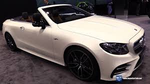 2019 Mercedes Amg E Class E53 Cabriolet Exterior Interior Walkaround 2018 Chicago Auto Show Youtube