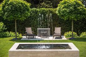 Springbrunnen garten steinmauer garten gartenmauern wasserspiele gartenanlage feuerstelle garten garten gestalten garten ideen balkon gestalten. Erholung Im Garten Dank Springbrunnen Galanet