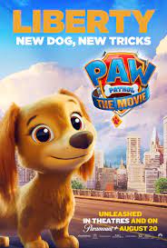 The movie, an animation movie starring dax shepard, randall park and kim kardashian west. Meet Liberty Marsai Martin S Pup In Paw Patrol The Movie Popsugar Family