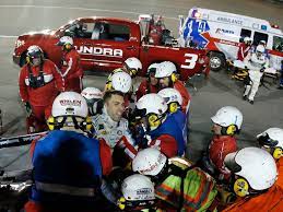 Nascar waved the red flag after a fireball ignited after contact between joey logano, danica patrick and aric almirola on saturday night at kansas aric almirola, driver of the no. Hcndlfizk5e5om