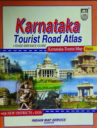 It has a coastal region with numerous coconut trees and beautiful beaches and an interior with mountains, valleys and farmlands. Karnataka Road Atlas Distance Guide Indian Map Service 9788187460053 Amazon Com Books