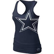Dallas Cowboys Womens Tri Big Logo Navy Tank Top T Shirt Dallas Cowboys Outfits Dallas Cowboys Women Dallas Cowboys Gear