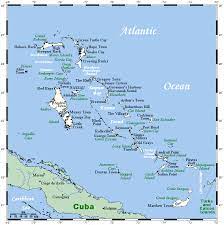 Auf der weltkarte, werden sie alle karten zu finden: Landkarte Bahamas Ubersichtskarte Weltkarte Com Karten Und Stadtplane Der Welt