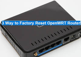 Maybe you would like to learn more about one of these? 3 Way To Factory Reset Openwrt Router Without Reset Button