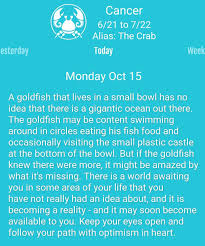 Even if you try to push yourself beyond. Oct 15 18 Cancer Horoscope Astrology Cancer Moon Child Cancer