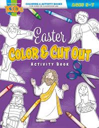 Basic printable shapes flash cards. Easter Colour And Cut Out Activity Book By Warner Press Kids At Eden
