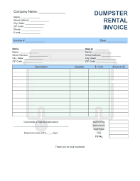 34+ Rental Invoice Template Pdf Pictures