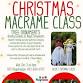 Christmas Macrame Adult Art Class event image