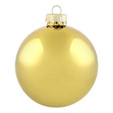 Set of three christmas tree ornaments,pale yellow roses xmas decorations, transparent ball christmas tree ornament , winter wedding decor otstudia. Yellow Holiday Decorations The Home Depot