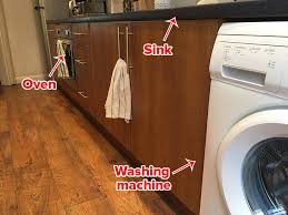 Next step is all about the connection of the sink. It S Time To Accept That British People Are Right Your Washing Machine Should Be In The Kitchen