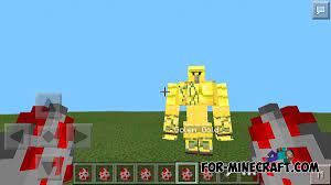 But you need to do in survial mode.after you write /givegolem you will see in inventory and add to ground! Mo Golems Mod For Minecraft Pe 0 11 0 0 11 1
