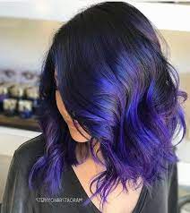 Beauty Fantasy Unicorn Purple Violet Red Cherry Pink Yellow Bright Hair Colour Color Coloured Colored Fire Style Hair Color Crazy Ombre Hair Color Bright Hair