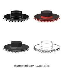 Spanish Hat Images Stock Photos Vectors Shutterstock