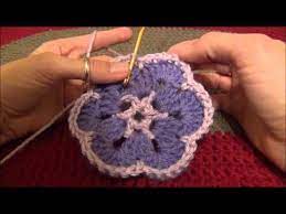 African Flower Hexagon Crochet Pattern And Video Hubpages Hexagon Crochet Pattern Crochet Hexagon Crochet African Flowers