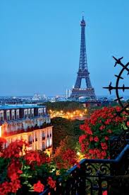 Evening Falls On Paris Hotel Plaza Athenee Paris Paris Plaza Athenee Paris