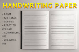 Cursive template cursive chart new cursive calligraphy. Handwriting Paper For Kid L Kpd Template Grafik Von Kdp Product Creative Fabrica