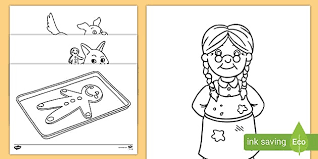 Mar 26, 2021 · sunflower pattern printables. The Gingerbread Man Colouring Pages