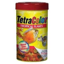 Ração tetra color flakes para peixe em flocos 200ml. Racao Tetra Color Tropical Flakes 200g Atlantida Aquarios