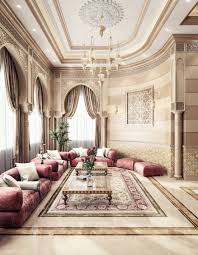 ديكور فخم لمجلس نسائي بأناقة الكنب المخمل Moroccan Decor Living Room Interior Design Arabic Decor