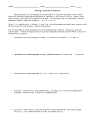 Dilutions worksheet chemistry biochemistry dilutions worksheet awesome science teacher dilutions worksheet answers. Dilutions Worksheet