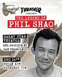 Happy to have played a small part in the making of this film by  @schmitty_sf . This Tuesday 12/16 you can catch “The Legend Of Phil Shao”  premiering at The Great Star