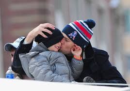 Looks like tom brady is practicing on some level. Tom Brady Mouth Kisses His Relatives And Steps Into An Uncomfortable Conversation