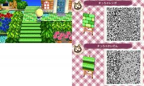 Animal Crossing New Leaf Green Stone Path Qr Code Qr Codes Animal Crossing Qr Codes Animals Animal Crossing