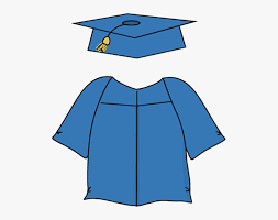 Download in under 30 seconds. Transparent Blue Graduation Cap Png Graduation Cap And Gown Clipart Png Download Transparent Png Image Pngitem
