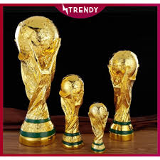 The jules rimet trophy from 1930 to 1970, and the fifa world cup trophy from 1974 to the present day. Solid Soccer Fifa World Cup 1 1 36cm 5kg Trophy Football Champion Souvenier Gift Trophies Model Resin Replica Shopee Singapore