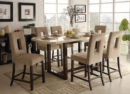 Marble table top this is the only dining table that features a real marble stone tabletop surface. Dining Room Chair Table Chairs High Top Table Set High Top Table Layjao