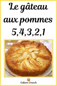 Gateau Aux Pommes Minute 5 4 3 2 1 La Recette Facile En 2020 Recette Recette Facile Gateau Aux Pommes