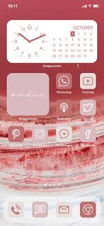 Ios 14 Home Screen Ideas Ios 14 Aesthetic Ios 14 App Icons Aesthetic Ios 14 Widget Aesthetic Homescreen Iphone Layout Iphone Hacks