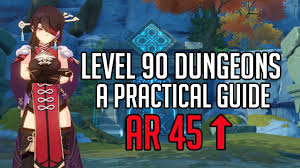 A Practical Guide To Level 90 Dungeons Domains Genshin Impact Youtube