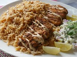 Rub all around, coating chicken as evenly as possible. Shawarma Rice Platter Food Fusion