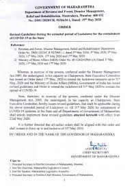 Find maharashtra lockdown latest news, videos & pictures on maharashtra lockdown and see latest updates, news, information from ndtv.com. Cmo Maharashtra On Twitter Revised Guidelines During The Extended Period Of Lockdown For The Containment Of Covid 19 In The State 1 3