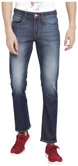 Newport Men Mid Rise Slim Fit Jeans Blue