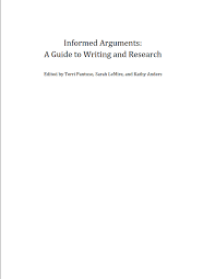 Arguing about literature a guide and reader 3rd edition pdf as critical thinking and coherent arguments become even more important in our arguing about literature : Informed Arguments A Guide To Writing And Research Open Textbook Library